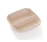 Plato de salsa Condimento Plato Salsa Vinagre Encurtidos Aperitivos Platos Pequeños con(Wheaten)