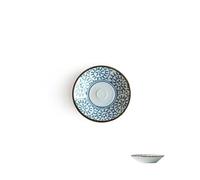 Plato de salsa Plato de salsa postre cerámica, vajilla, taza , salseras, platillos for condimentos, platos(Burst)