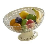 Plato de servir aperitivos, bandeja de almacenamiento de postres, plato de frutas, plato redondo, bandeja de tés para frutos secos, dulces, aperitivos, organizadores para fiestas
