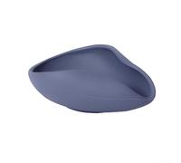 Plato de silicona apto para alimentos para medición de café con forma a prueba de derrames, base plana y geometría optimizada de agarre (gris)