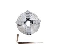 Plato de Torno, Cuatro 4 portabroca de morzada Z011A for Mini torno Metal M12x1mm rosca trasera 1,8~56mm/12 65mm accesorio Uds(4 Jaw Chuck)
