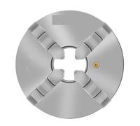 Plato de torno de 125 mm, plato de torno de 4 mordazas K12-125 SANOU, plato de metal, plato de torno autocentrante