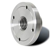 Plato de torno for madera, plateado, mandril for 2 a 6 pulgadas (75 mm, 1 pulgada x 8 hilos por pulgada)(75mm 1inchx8tpi)