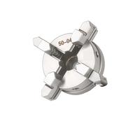 Plato de Torno, Portabrocas de torno, morzada 3/4, autocentrante DIY, madera 50mm, 65mm, 80mm, Mini portabrocas, accesorio(50mm 4jaw Power)