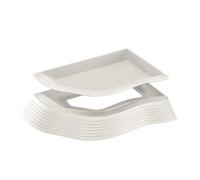 Plato de tortuga soak - piscina eficaz para reptiles | Tortugas extraíbles - Cuencos de agua para alimentos | Accesorios decorativos para hábitat de reptiles | Cuenco de agua para tortuga para el baño