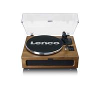 Plato de vinilo Bluetooth 5.0 - Lenco - cuatro altavoces integrados 40W RMS - LS-410WA - Madera marrón