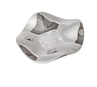 Plato decorativo en forma de onda, joyería Irregular cerámica, collar, bandeja almacenamiento esquina lujo ligera para Cerámica(Color3)