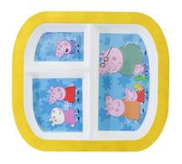 PLATO DIVIDIDO RECTANGULAR ST PEPPA PIG