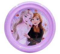 Plato infantil reutilizable de plástico de Frozen
