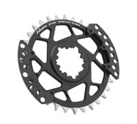 Plato estrecho y ancho para cadena de 9/10/11/12 velocidades, juego de bielas de interfaz de montaje directo 32T/34T, desplazamiento de 3 mm, anillo de cadena CNC de una sola velocidad para bicicleta