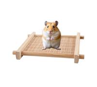 Plato fresco para animales pequeños, almohadilla para dormir que disipa el calor, alfombrilla de refrigeración para hámster, cómoda cama de jaula de 4.7 x 4.72 pulgadas para días calurosos y