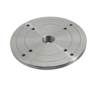 Plato frontal for torno de madera for torno de roscar, plato frontal con brida antienvejecimiento, 1 unidad(100mm*1Inch*8)