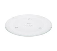Plato Giratorio 31,5cm para Microondas de Vidrio Templado | Superficie Lisa sin Recubrimiento, Bordes Seguros para Manejo, Limpieza Fácil en Lavavajillas, Uso Doméstico