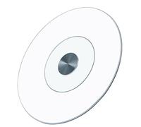 Plato giratorio de 360° con rodamientos silenciosos, plato giratorio grande de vidrio templado Lazy Susan, para banquetes, fiestas, mesas de comedor familiares y bodas (tamaño: 90 cm) (70 cm)