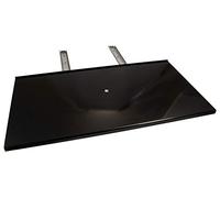 Plato giratorio de GedoTec® para la televisión, para atornillar, soporta hasta 50 kg, de color blanco, brazo de 335 mm. Marca de calidad para tu hogar