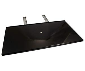 Plato giratorio de GedoTec® para la televisión, para atornillar, soporta hasta 50 kg, de color blanco, brazo de 335 mm. Marca de calidad para tu hogar