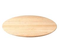 Plato Giratorio De Madera De Caucho