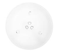 Plato Giratorio de Vidrio Redondo de 11 Pulgadas para Microondas | Repuesto Transparente, Borde Microarco y Superficie Antiadherente, Instalación sin Herramientas para Cocina