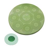 Plato Giratorio Lazy Susan 360°, Base giratoria Verde Lazy Susan, Base giratoria Antideslizante para TV, Material Goma Resistente a Altas temperaturas.