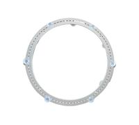 Plato giratorio Lazy Susan de aleación de aluminio estable y antideslizante con eje for mesa de comedor, base con placa giratoria Para mesa de comedor, armario, bandeja de servicio(MUTE STRAP 600MM)