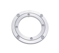 Plato giratorio Lazy Susan de aluminio resistente Dailydanny con placa giratoria y rodamiento para mesa de comedor (6 pulgadas)