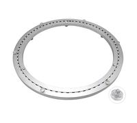 Plato Giratorio Mesa Silenciosa, Grande Plataforma Giratoria,Placa Giratoria con Rodamiento,Base Giratoria de Aluminio para Restaurante TV Tartas Fotografia Monitor (50cm(20in))