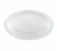 Plato giratorio universal para microondas de 25,5 cm con 3 salientes centrales, apto para varias marcas de hornos de microondas