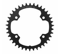 Plato gravel 4bra d.110 para Shimano GRX Mono RX610 original 38dts 12v. negro