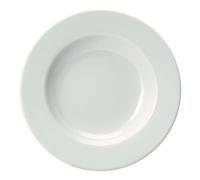 Plato Hondo Ischia Blanco Porcelana Ø 23 Cm Saturnia | Platos Restaurante