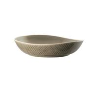 Plato Hondo Rosenthal Junto Pearl Grey De Porcelana 25 Cm