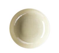 Plato Hondo Rosenthal Mesh Crema 21 Cm