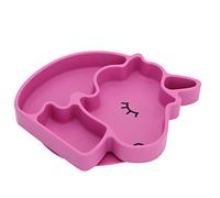 Plato Infantil de Gran Superficie Resistencia a la Deformación del Chasis Diseño de Malla Plato de Comida Dividido