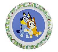 Plato infantil reutilizable de plástico apto para microondas de Bluey