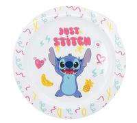 Plato infantil reutilizable de plástico apto para microondas de Stitch Palms