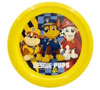 Plato infantil reutilizable de plástico de La Patrulla Canina