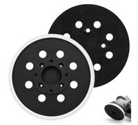 Plato Lijadora 125mm Velcro 8 Agujeros para Bosch PEX 400 AE 300 AE | Disco Lijado Plato de Repuesto para Lijadora Eexcéntrica Bosch PEX 300 AE y PEX 400 AE Plato de Lijao 125 mm Fijación Velcro