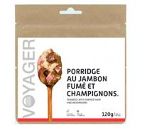 Plato liofilizado Voyager Gachas con jamón ahumado y setas