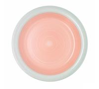 Plato Llano Quid Kaleido Verde Coral Cerámica Ø 27 cm (12 Unidades) - Marca: Quid - EAN: 8414793733205