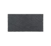 Plato llano secret de gourmet negro pizarra (32 x 24 cm) 12.96 cm