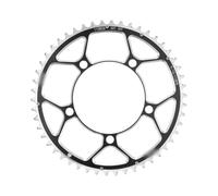 Plato Monoplato/Doble,Recambio Plato Bicicleta Plato de bicicleta de carretera 110BCD 50-34T 52-36T 53-39T Plato de 5 pernos Aleación de aluminio Cadena de doble velocidad Piezas de bicicleta(110BCD R