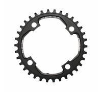 Plato MTB 4 brazos d.104 para Sram XO1 Stronglight 34 dientes negro aluminio 707
