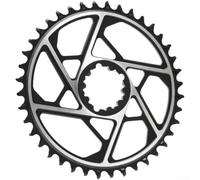 Plato MTB estrecho ancho de 3 pernos para bielas SRAM CNC aleación de aluminio 30T-42T negro único anillo piezas de repuesto para bicicleta de montaña actualización de ciclismo (32T)