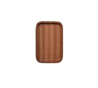 Plato multifuncional de madera for cena, plato for refrigerios, plato for frutas, esencial for la organización de fiestas, fácil de limpiar, ideal for buffet familiar, entretenimiento, la comida está