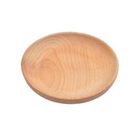 Plato multifuncional de madera for cena, plato for refrigerios, plato for frutas, esencial for la organización de fiestas, fácil de limpiar, ideal for buffet familiar, entretenimiento, la comida está