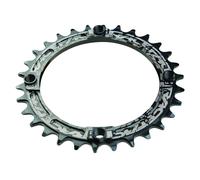 Plato nico RaceFace de 104 mm, negro, 30 dientes, 9/10/11 velocidades