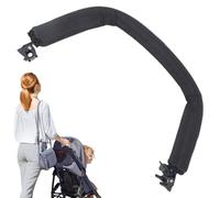 Plato para cochecito de bebé, soporte para aperitivos para cochecito, soporte ajustable para bebidas con extensión de mango, soporte para parachoques para biberones, platos de comida para