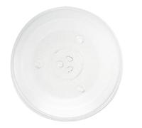 Plato para microondas de 31,5 cm, plato giratorio para microondas, plato de cristal de 315 mm de diámetro, placa de cristal de repuesto para microondas, sustituye a 49008503, compatible con soporte