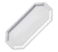 Plato Para Pastel Rectangular Rosenthal Maria Blanco 36 X 16 Cm