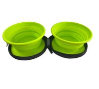 Plato Para Perros Plato Plegable Con 2 Platos