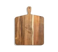 Plato para Pizza, Plato para Carne con Asa, Bandeja para Queso y Pan, Bandeja para Guardar Frutas y Verduras A